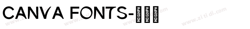 Canva Fonts字体转换
